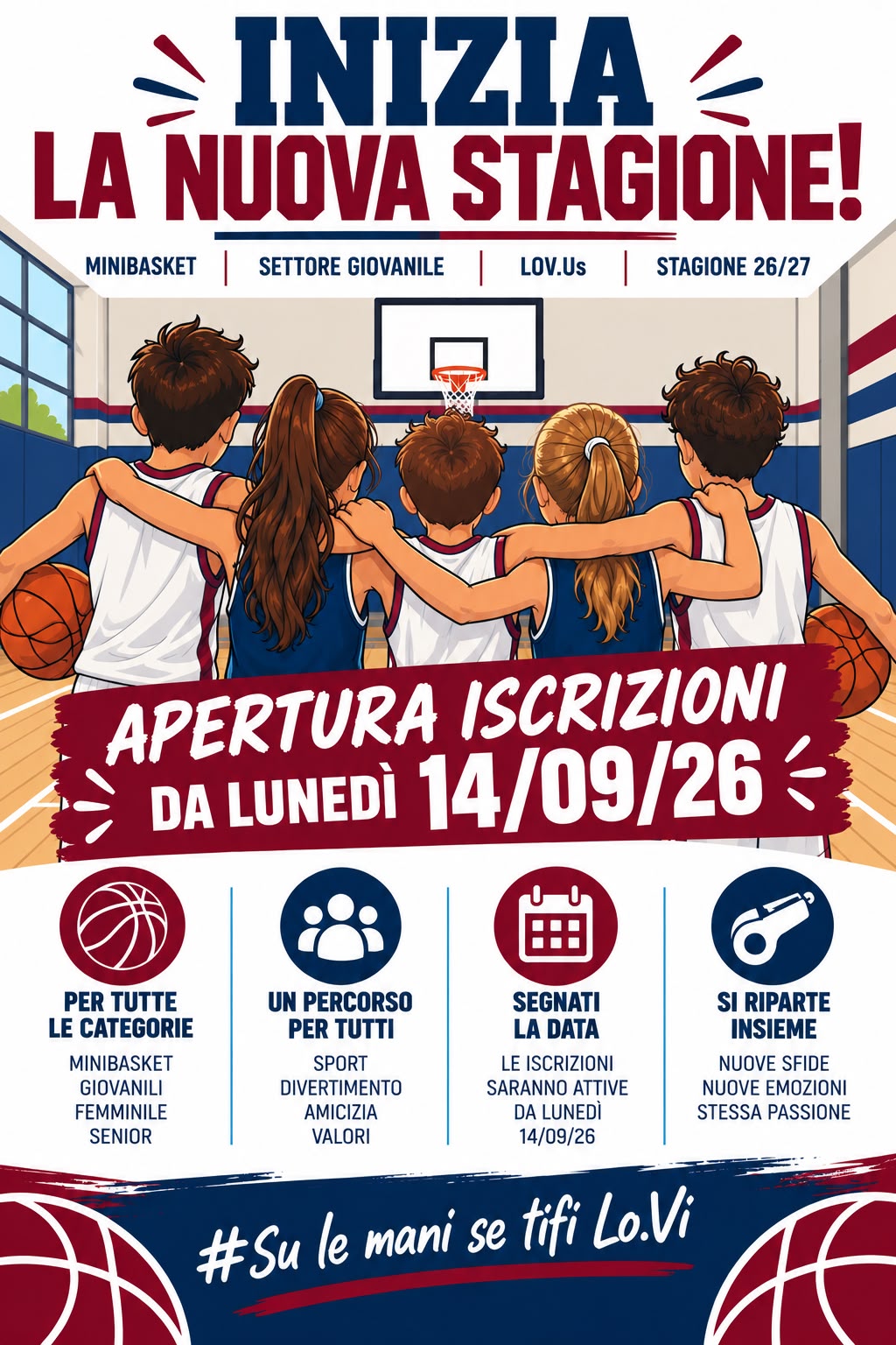 ISCRIZIONI STAG. 26/27